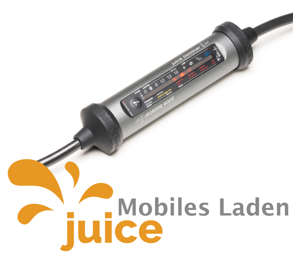 Mobiles Laden mit Juice Booster - E-Mobilität