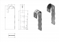 Preview: ETM Solar-Hook PV-Halterung Balkon Typ R
